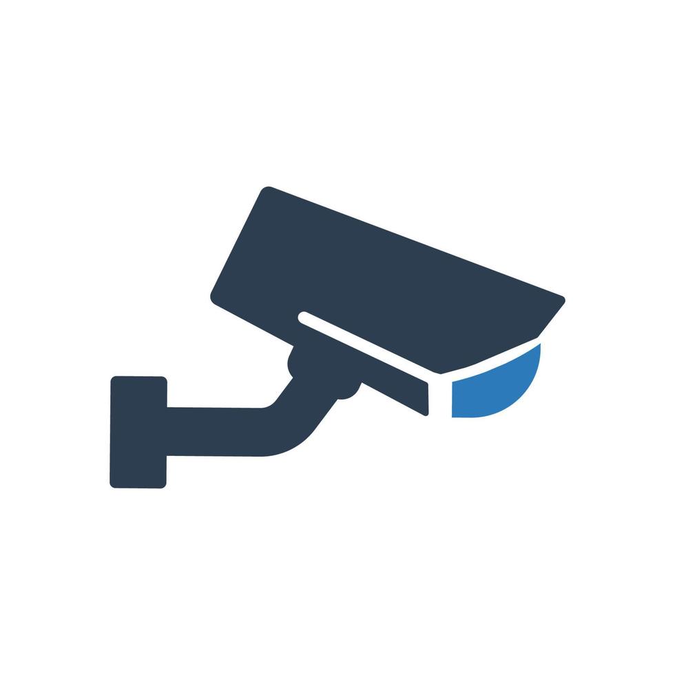 Security camera icon, CC tv symbol for your web site , logo, app, UI