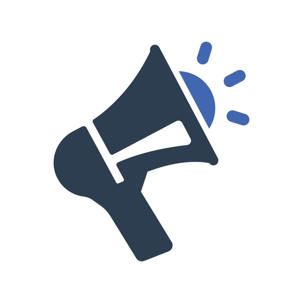 Advertising icon, promotion vector symbol