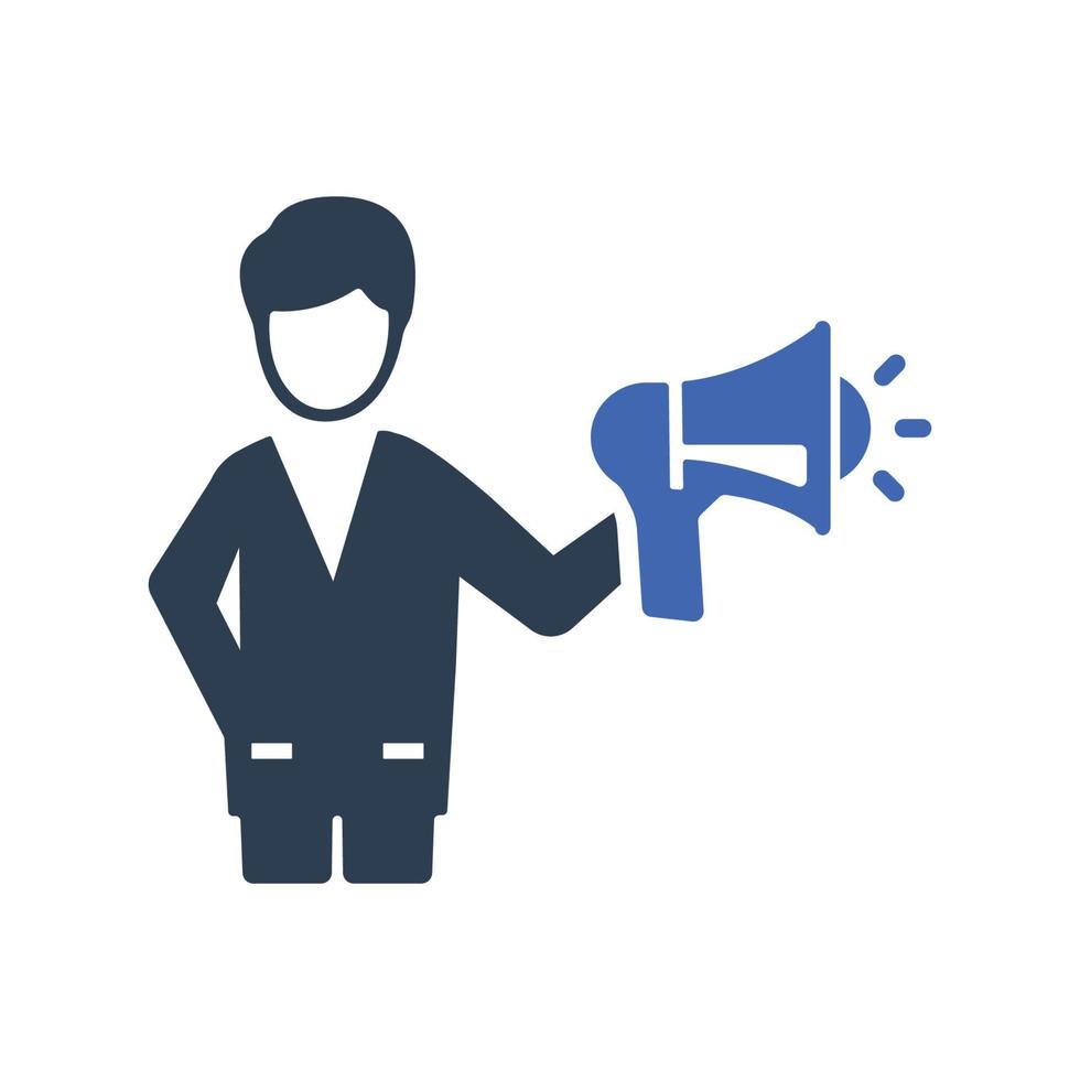 Promotion icon, marketing vector symbol
