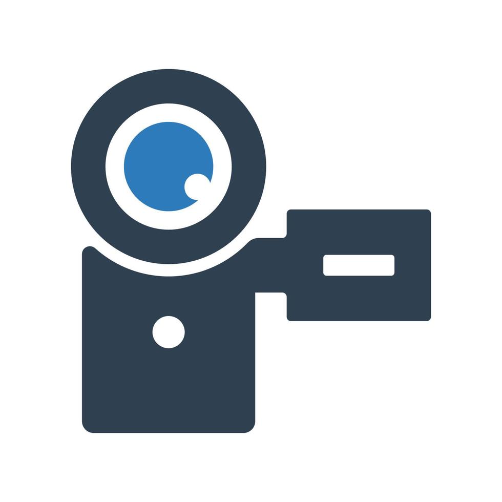 Video camera icon, symbol for your web site , logo, app, UI design vector