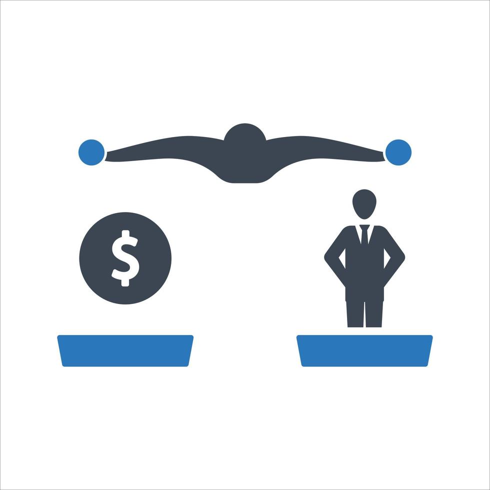 Budget Estimate, money planning icon vector