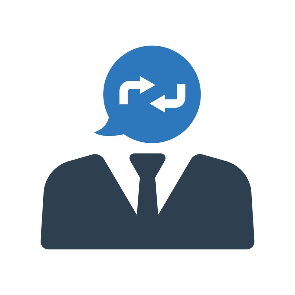 Office co working icon. job switch, working vector