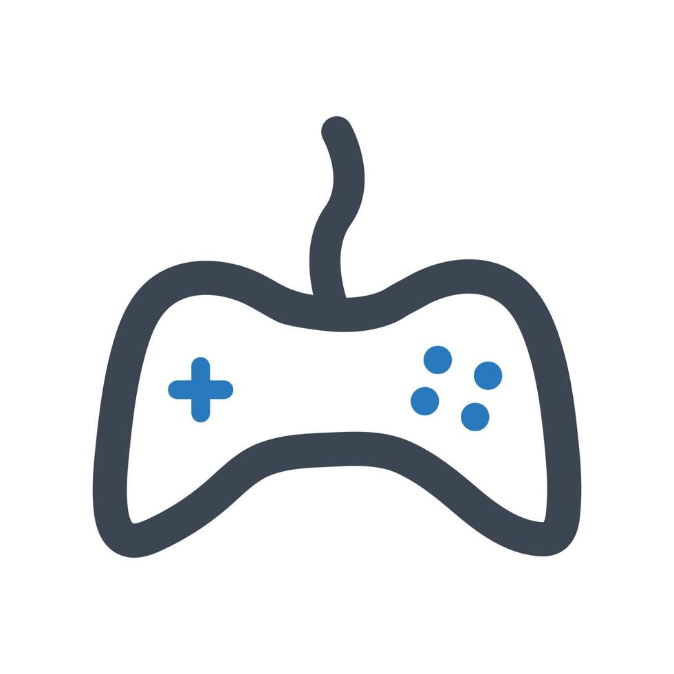 Game pad icon on white background vector