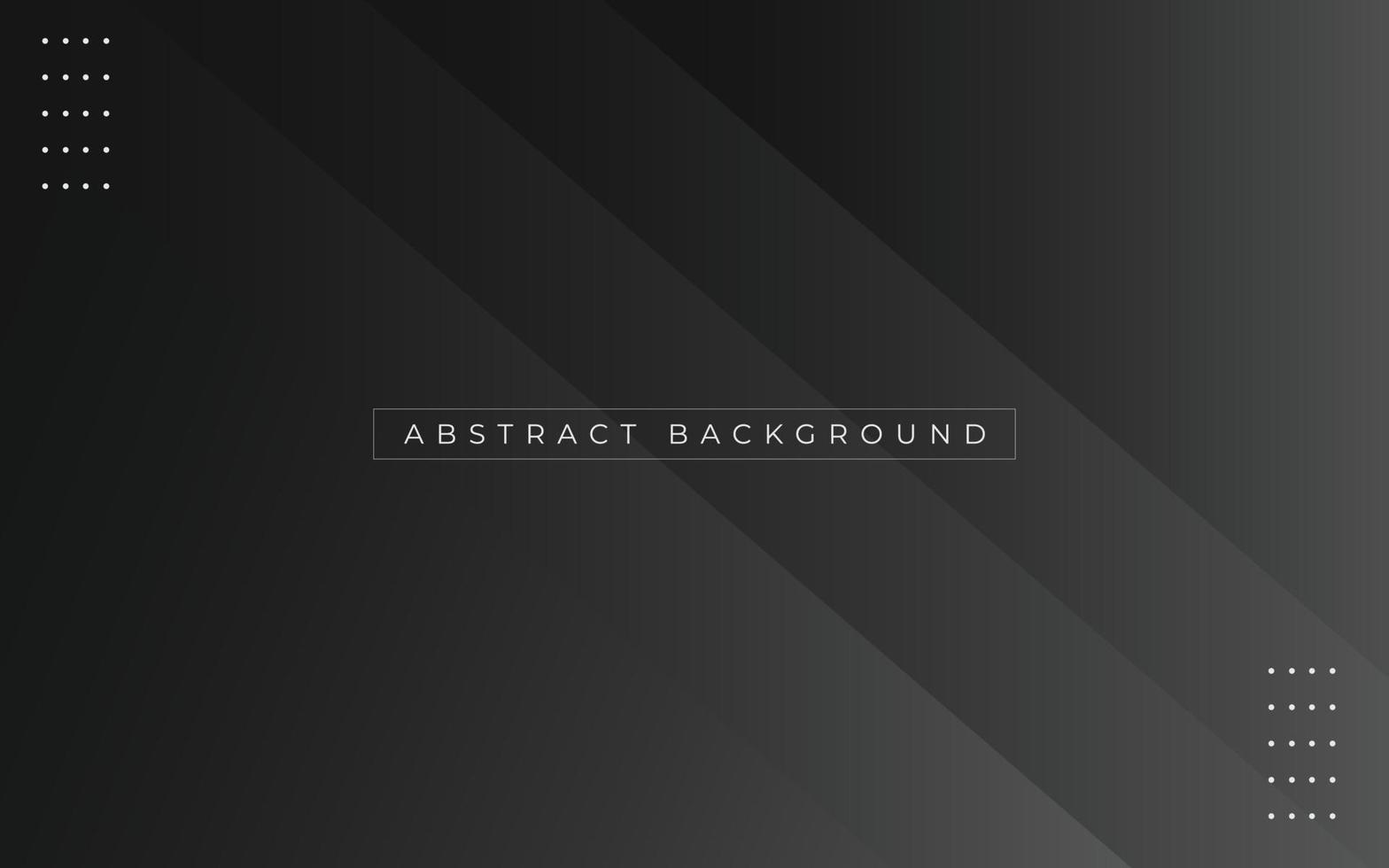 Modern black abstract background template vector