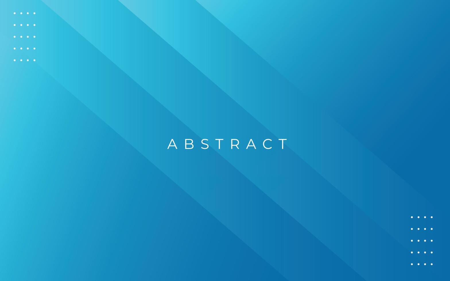 Modern blue abstract background template vector