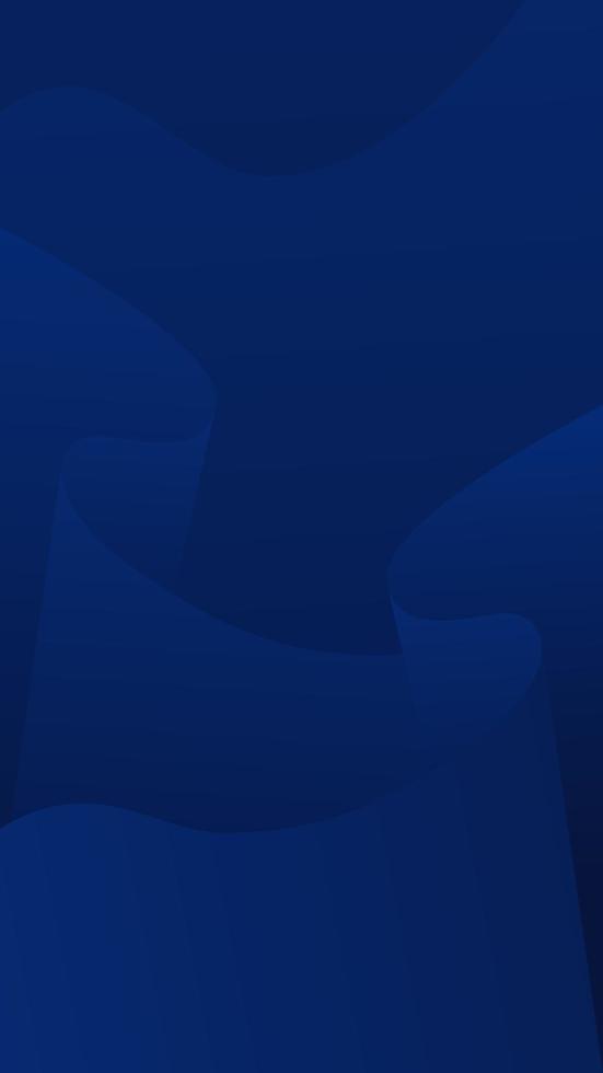 Paper arch effect background with a dark blue and light blue gradient color combination vector