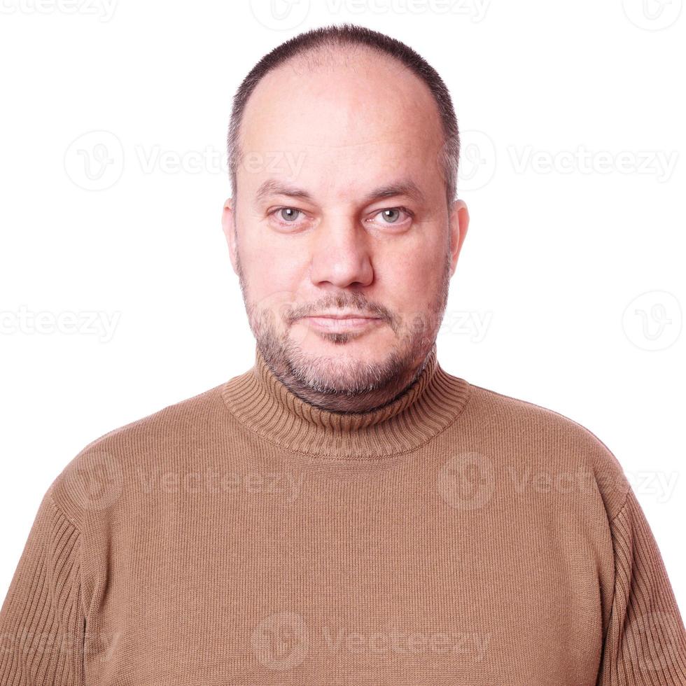 hombre de mediana edad foto