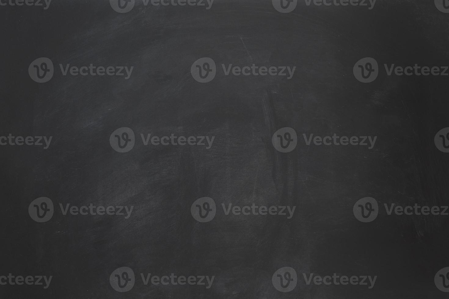 black chalkboard background with chalk smudge texture photo