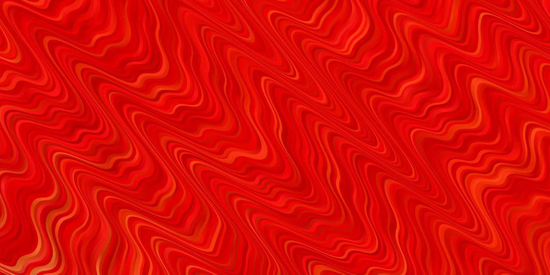 Fondo de vector rojo, amarillo claro con arco circular.