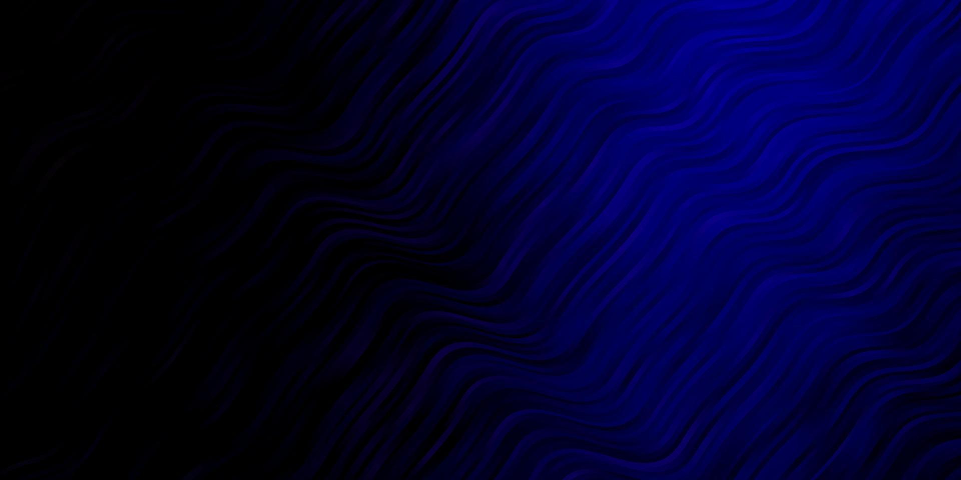 Dark BLUE vector layout with curves.