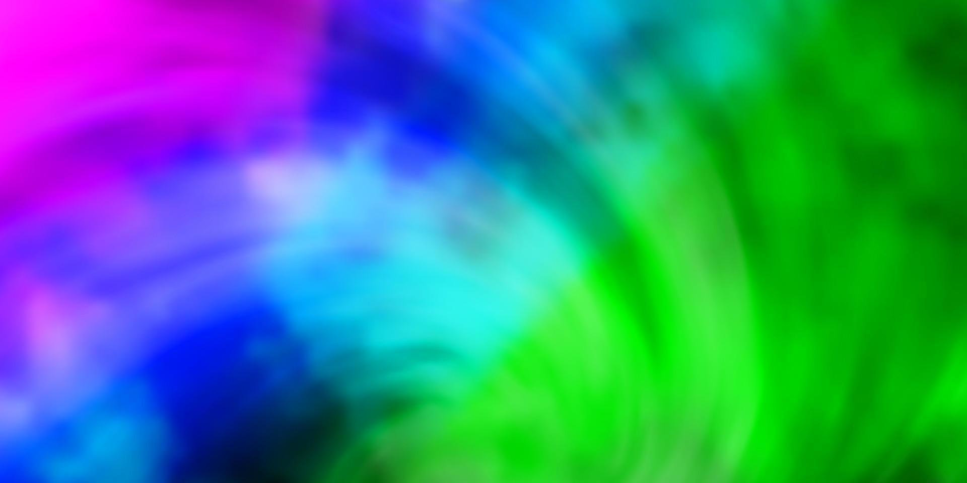 Light Pink, Green vector texture with cloudy sky.