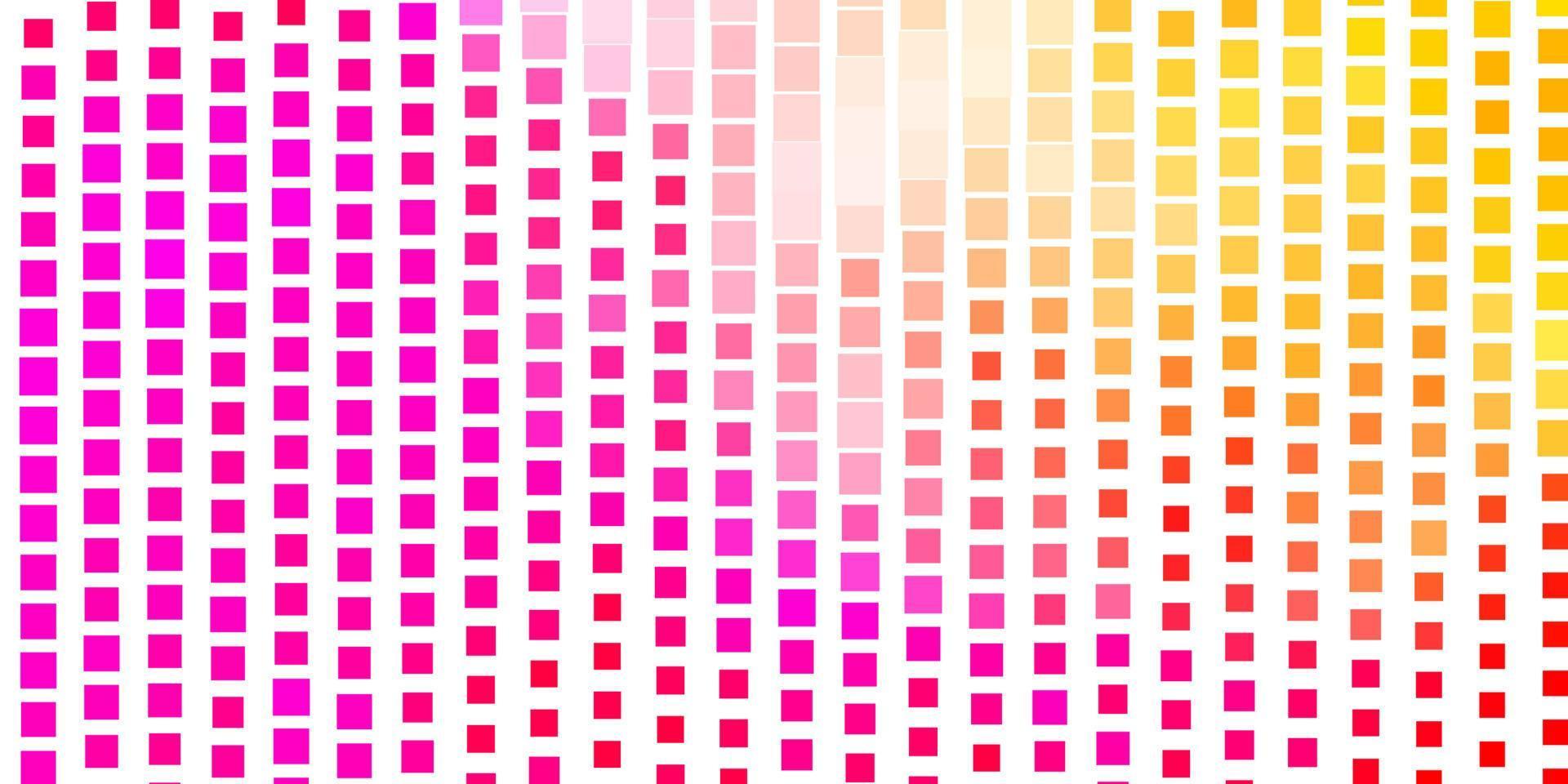 Light Pink, Yellow vector layout with lines, rectangles.