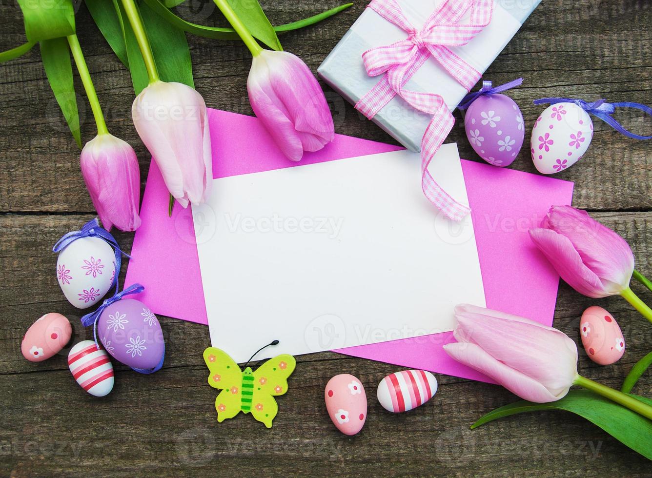 Easter greeting card photo