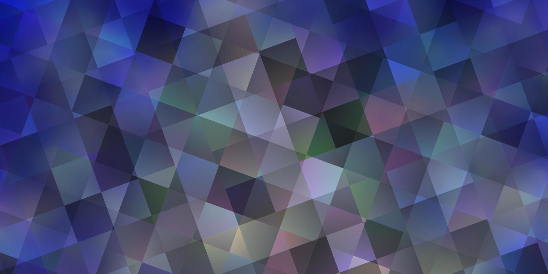 Dark BLUE vector layout with rectangles, triangles.