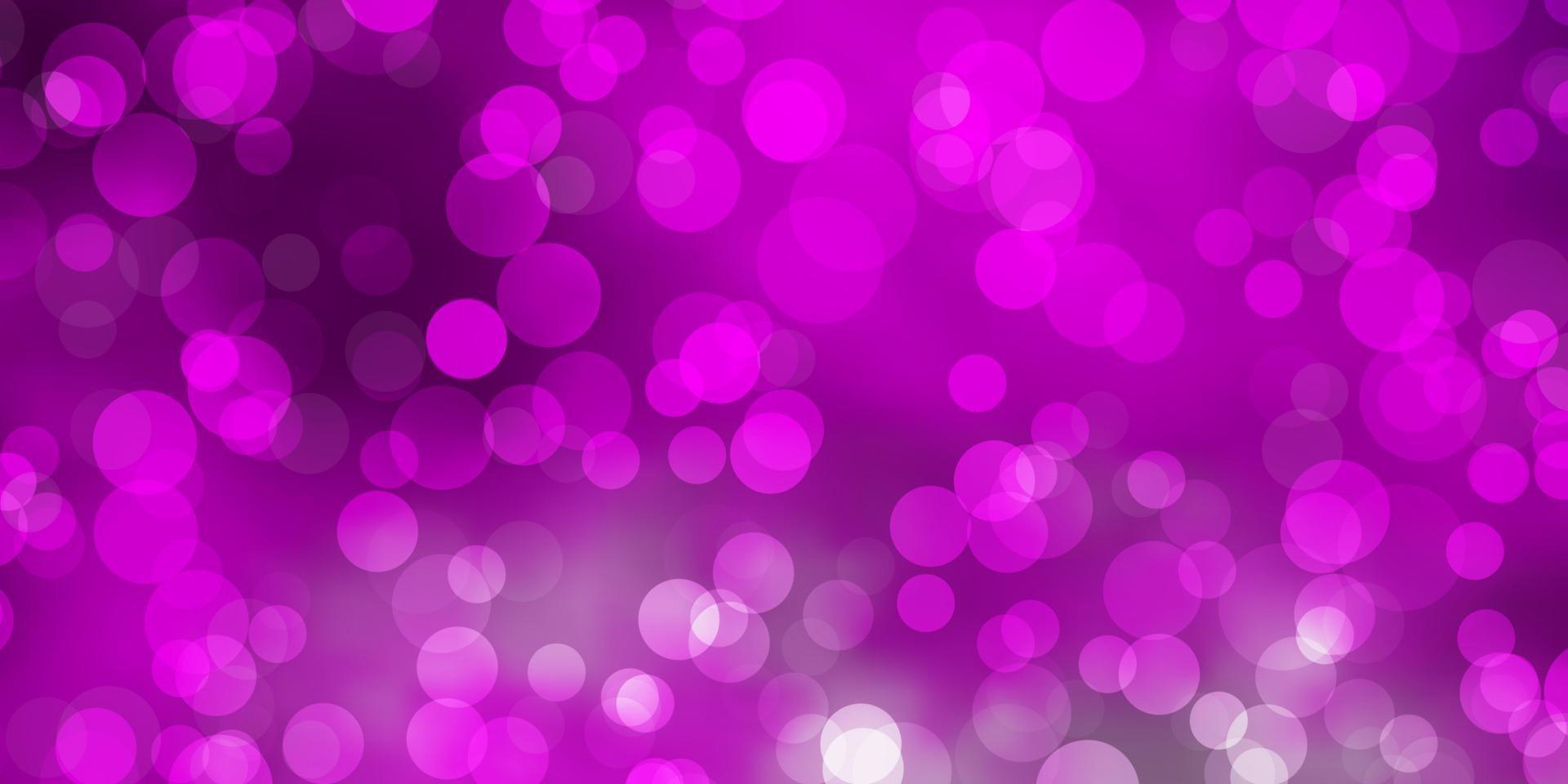 Light Purple vector texture with disks.