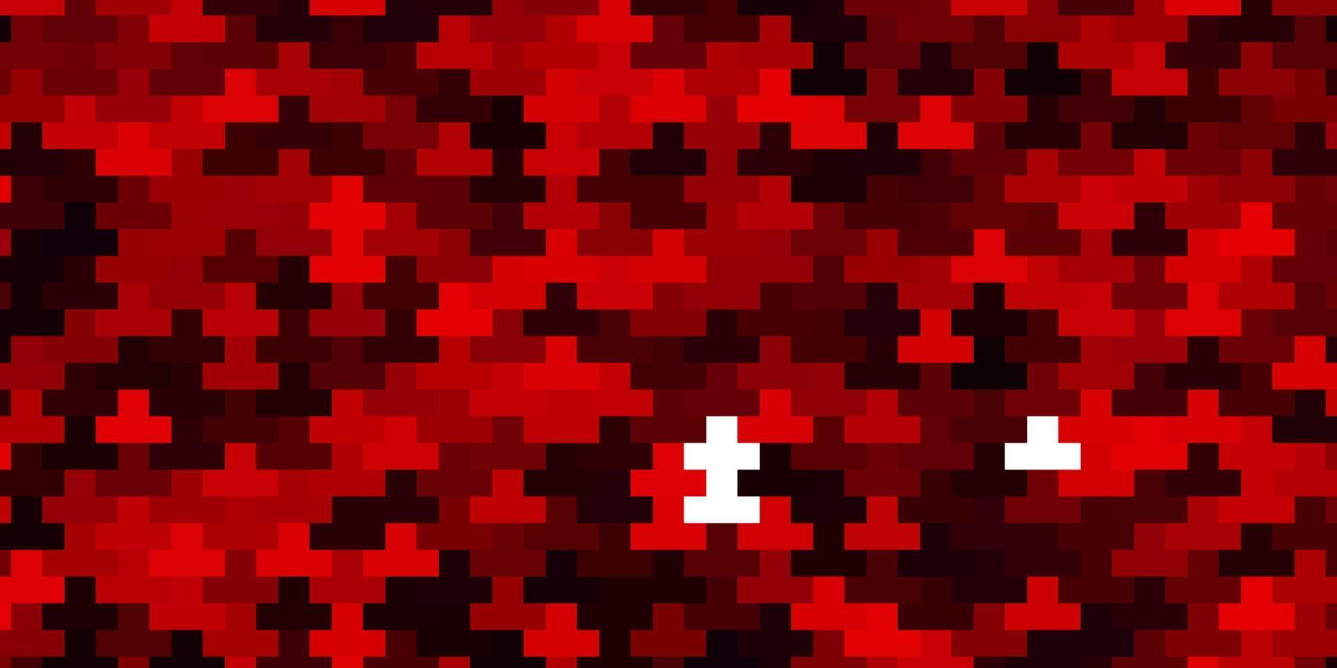 Dark Red vector layout with lines, rectangles.