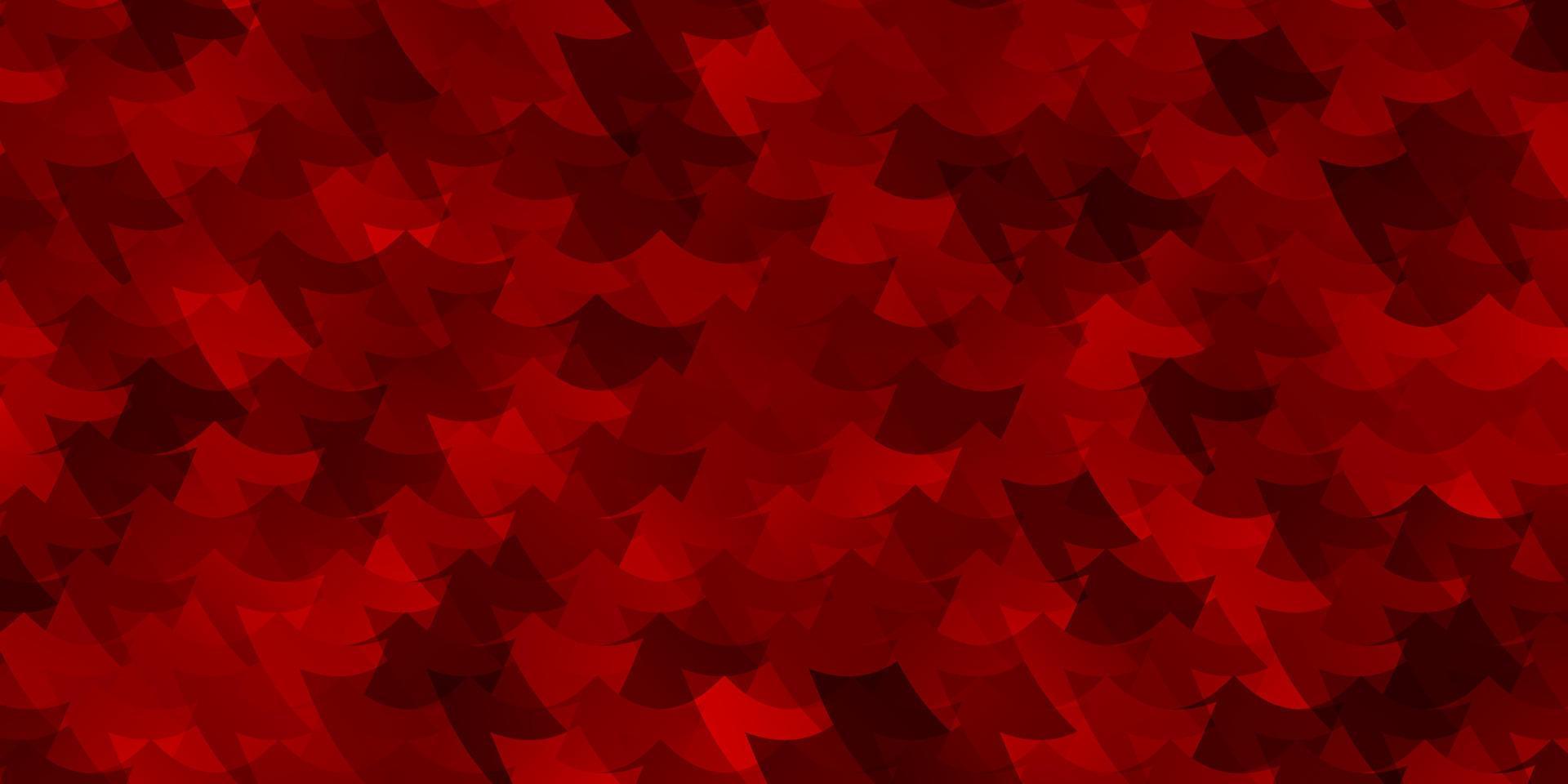 Light Red vector template with rectangles.