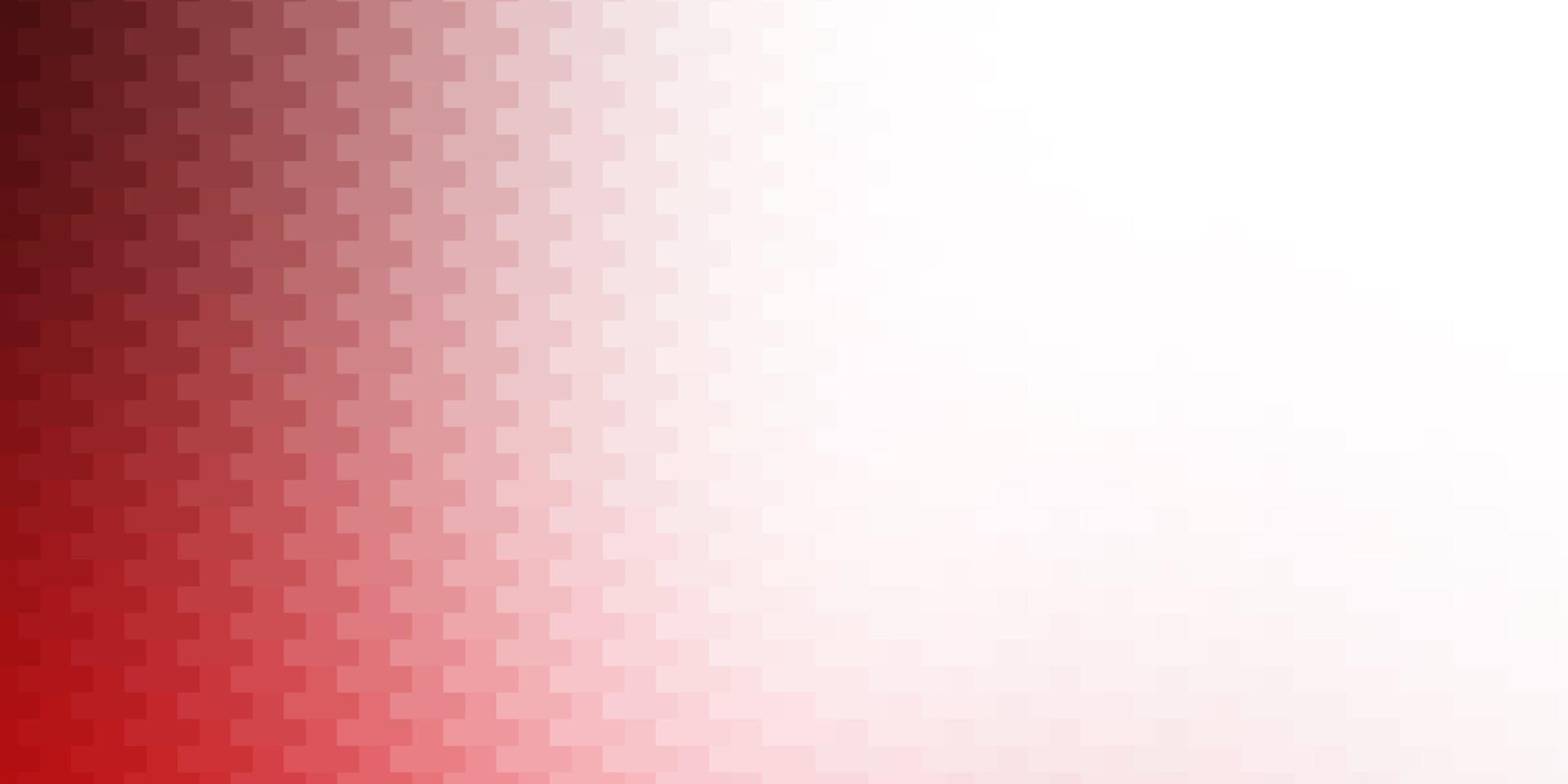 Light Red vector pattern in square style.