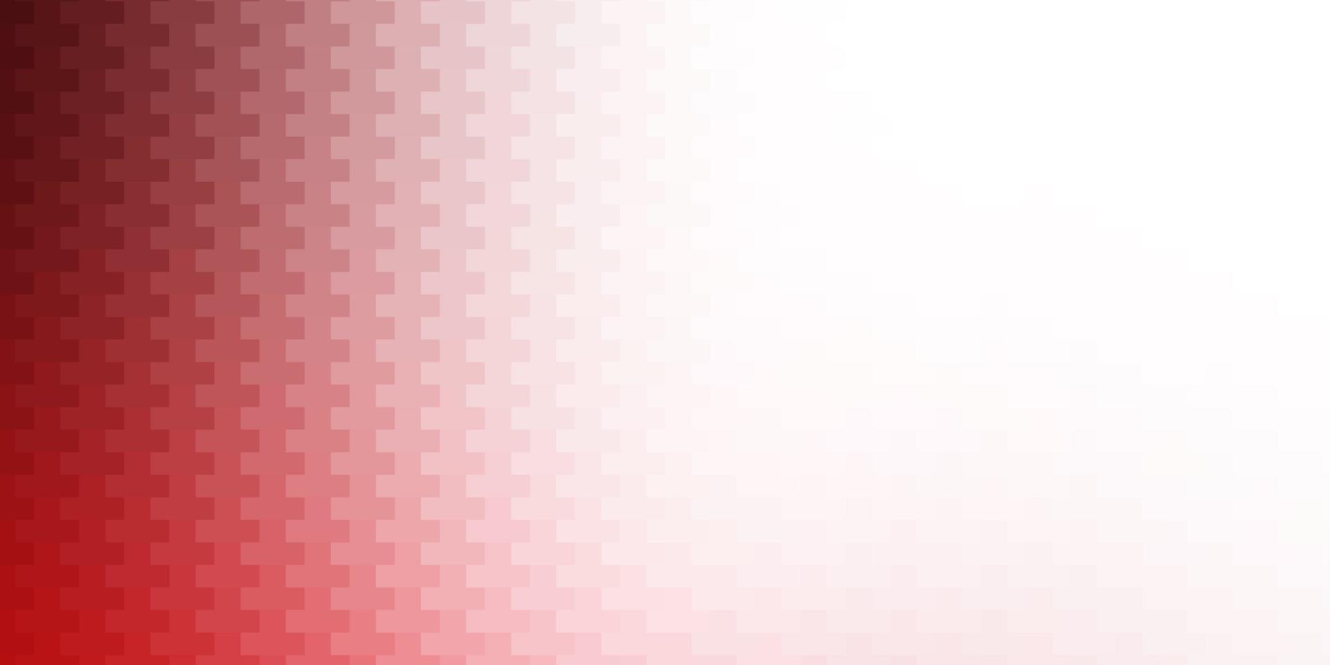 Light Red vector pattern in square style.