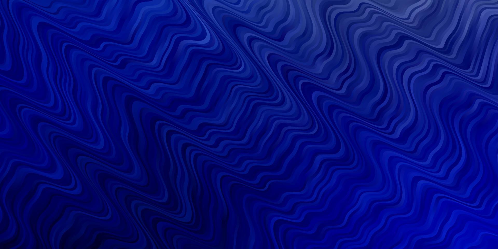 Dark BLUE vector background with lines.