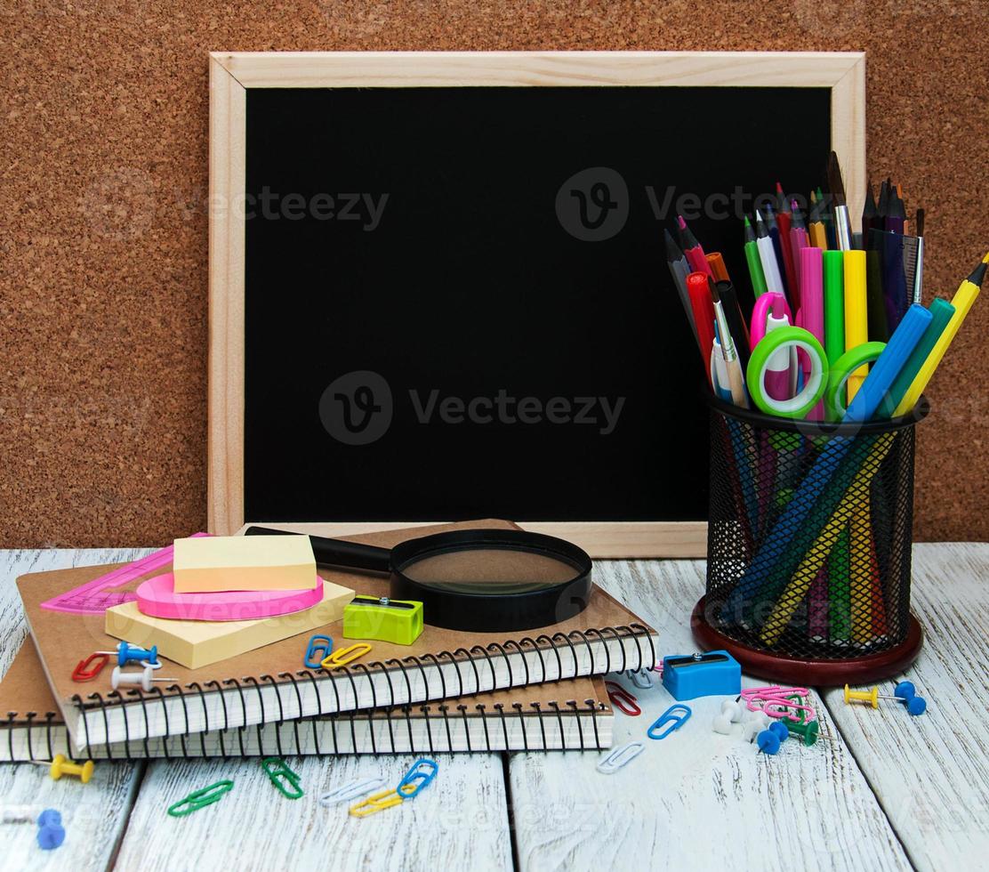 School office supplies photo