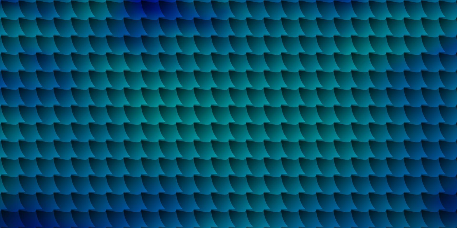 textura de vector azul oscuro en estilo rectangular.