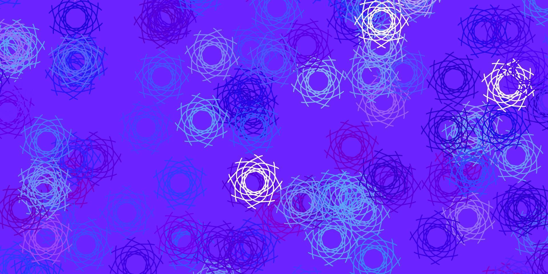 plantilla de vector azul claro, rojo con formas abstractas.