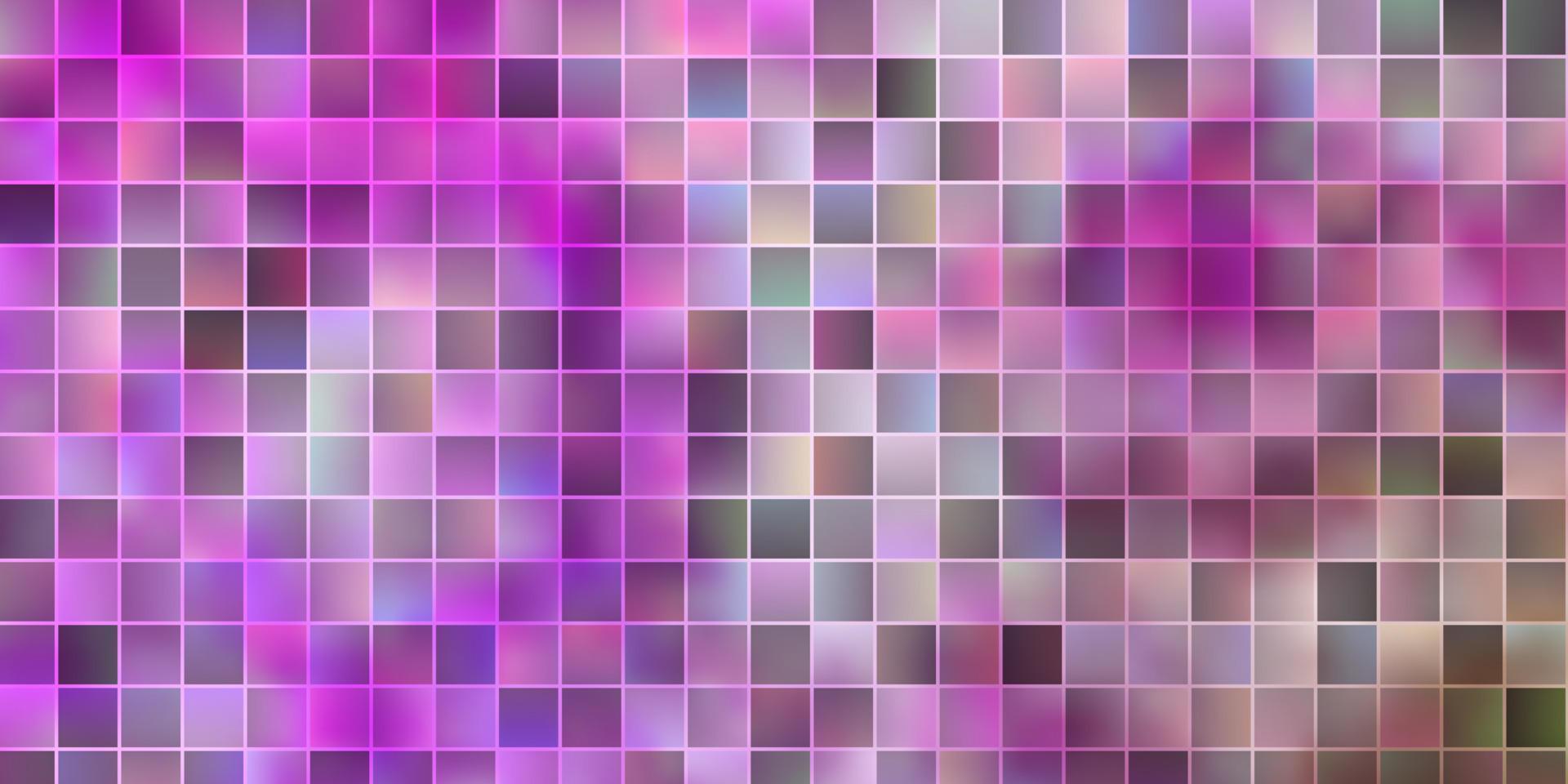 Light Pink, Green vector pattern in square style.