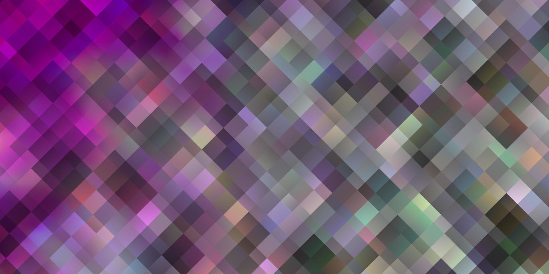 Light Purple vector pattern in square style.