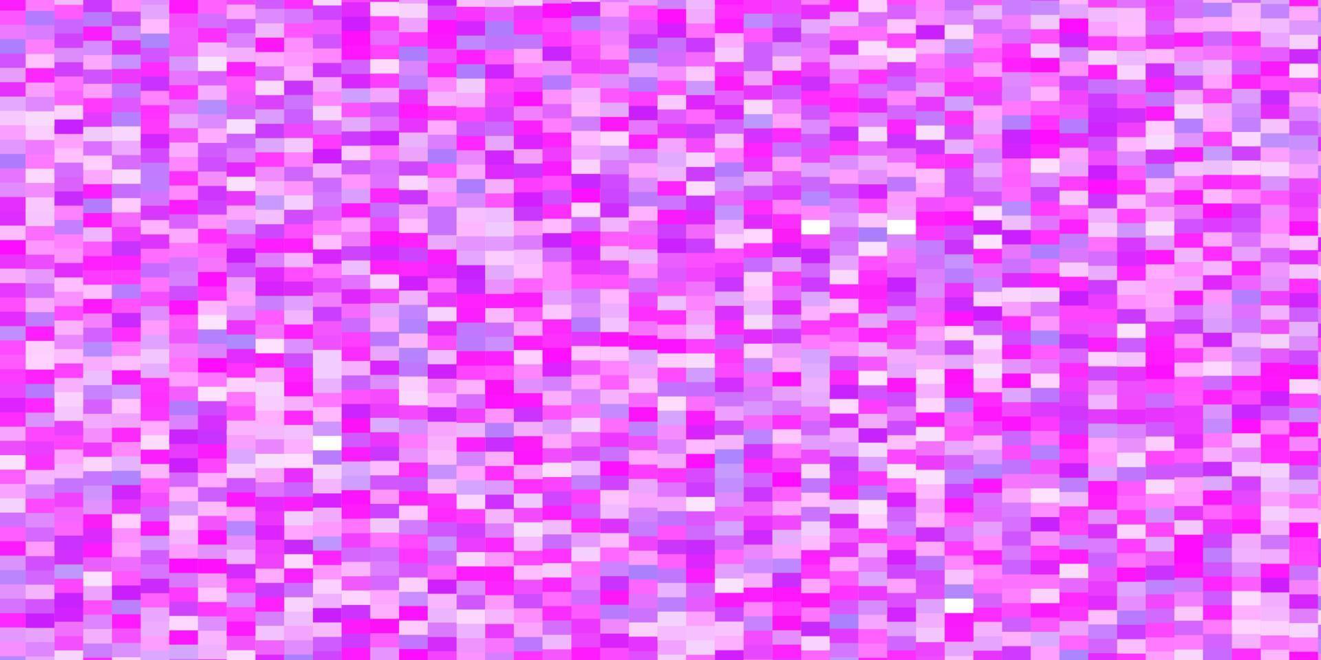 plantilla de vector púrpura claro, rosa en rectángulos.