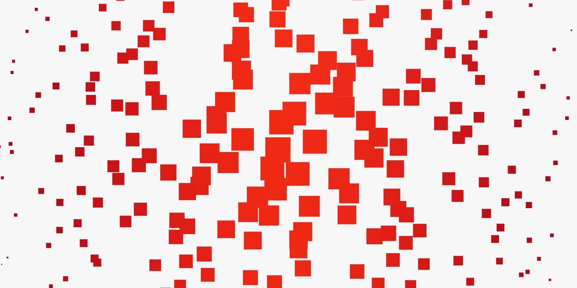 Light Red vector backdrop with rectangles.