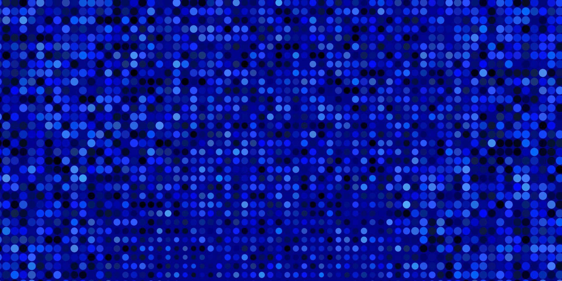 Dark BLUE vector pattern with spheres.