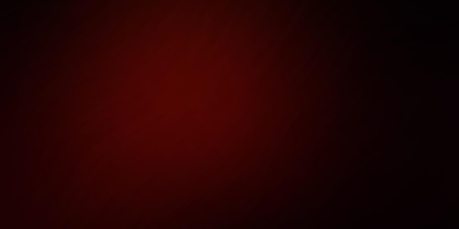 Dark Red vector background with lines.