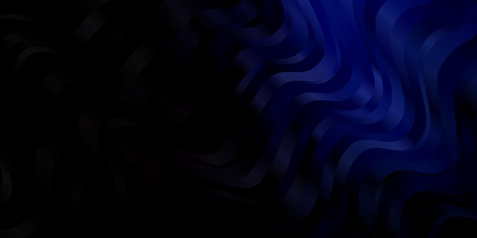 Dark BLUE vector backdrop with bent lines.