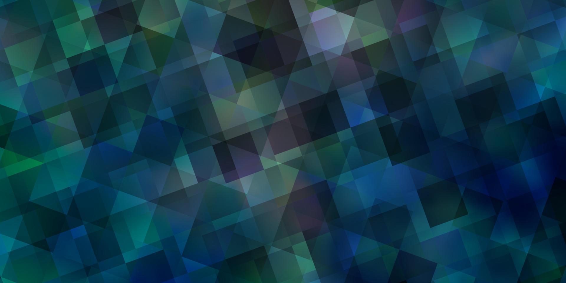 textura de vector azul claro con estilo triangular.