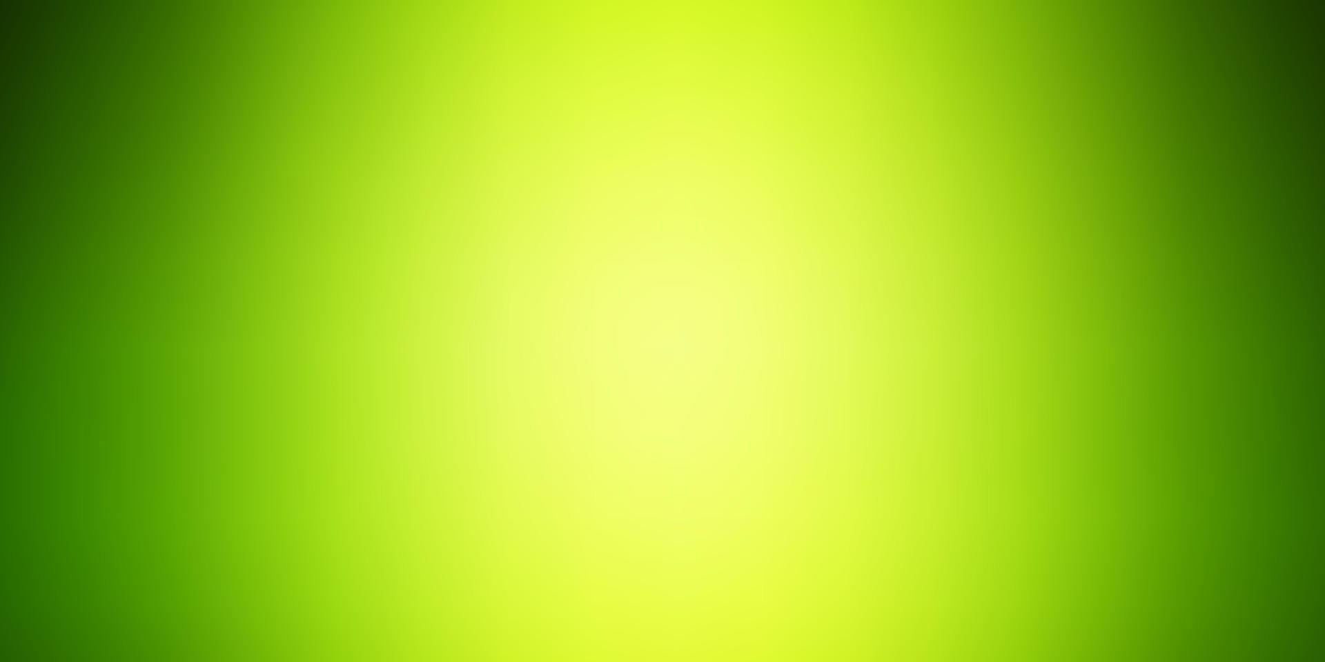 Light Green, Yellow vector modern blurred backdrop.