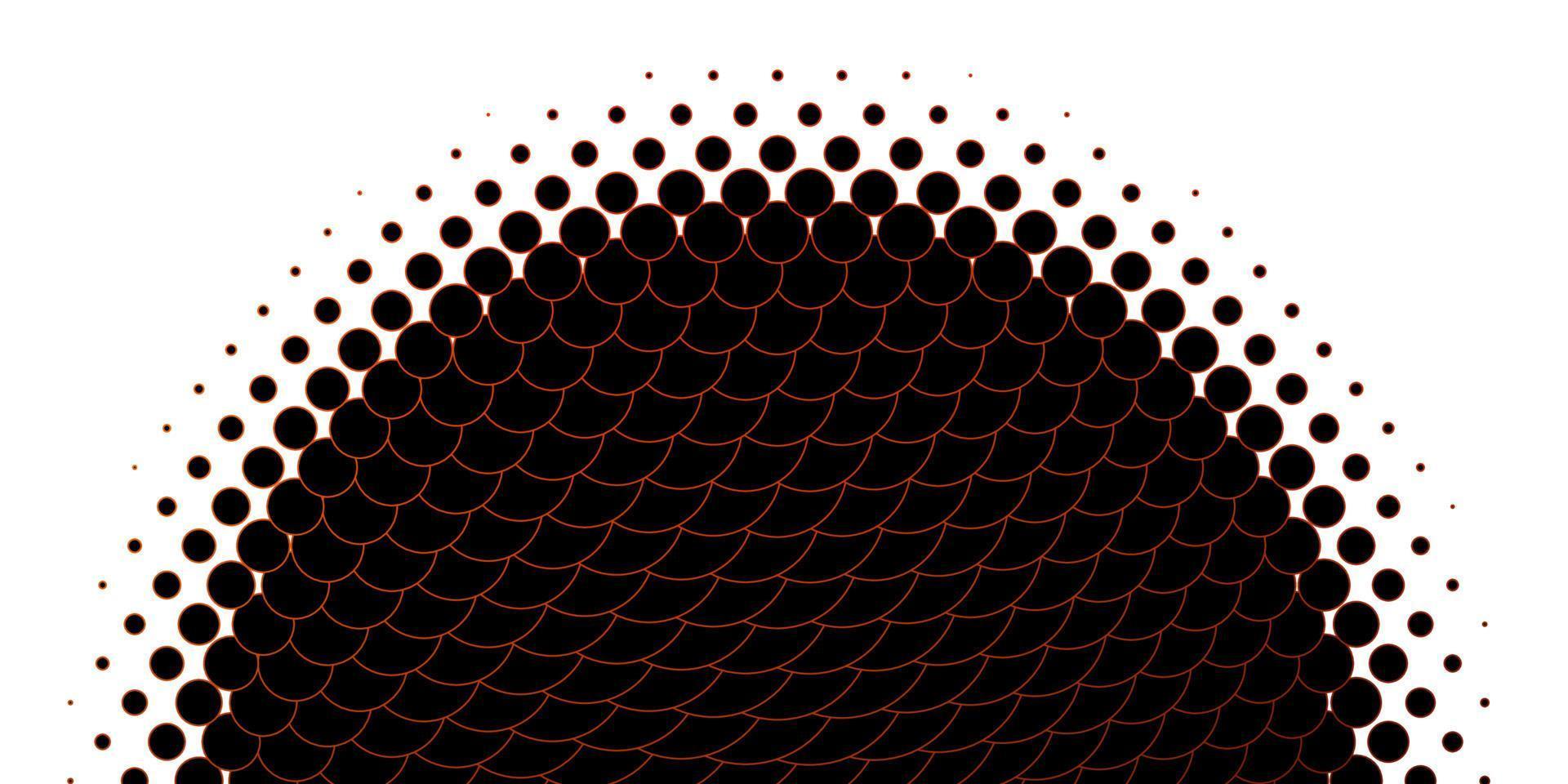 Light Orange vector texture with disks.