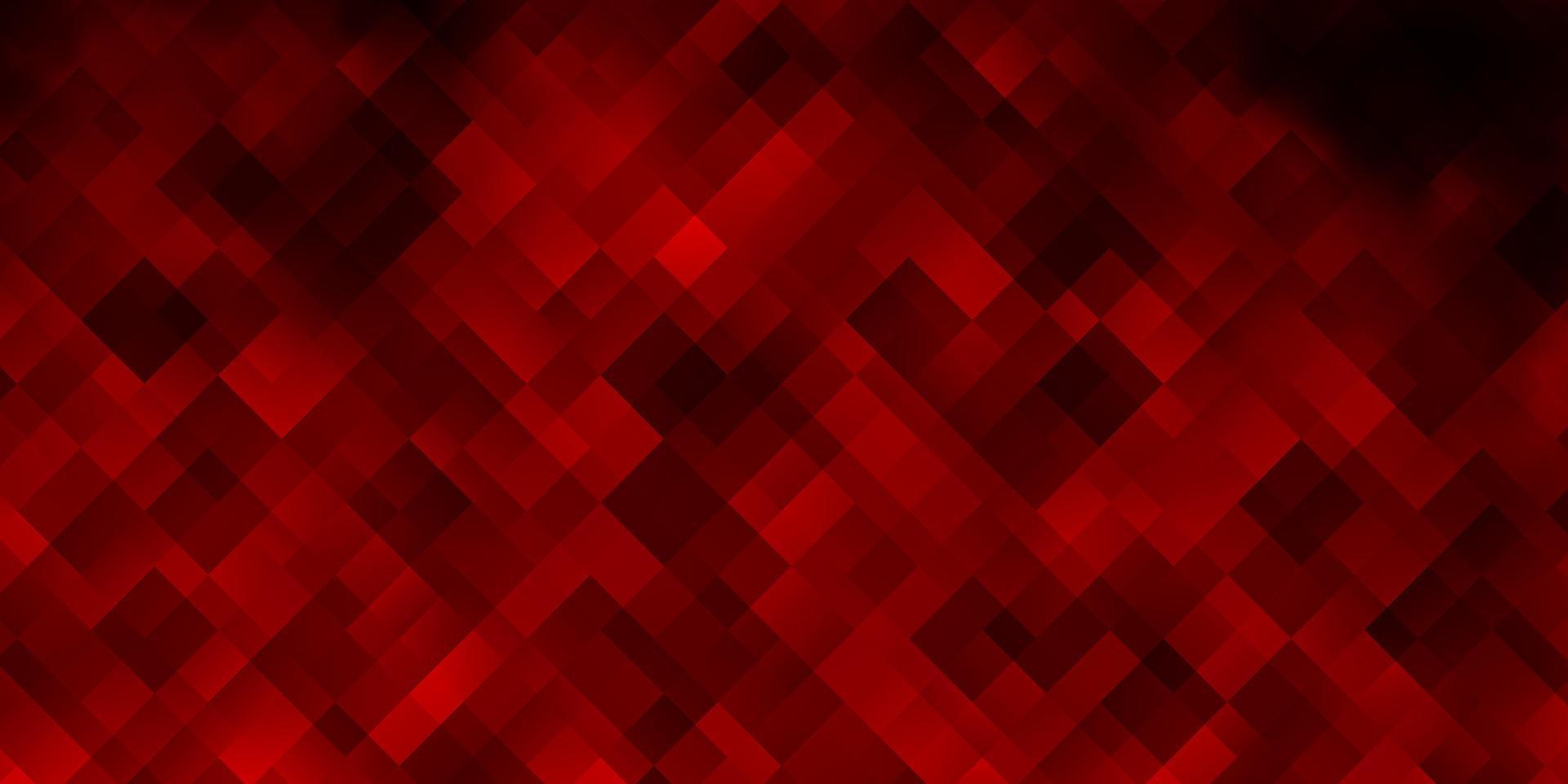 Dark Orange vector template with rectangles.