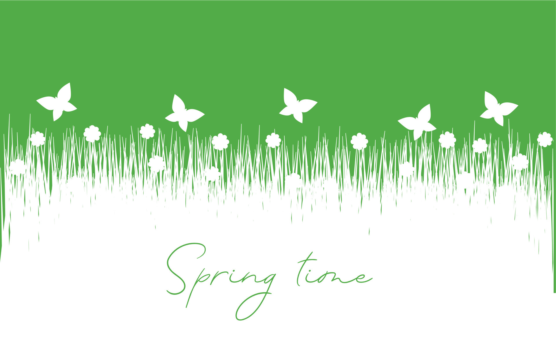 Banner design in spring theme. Postcard for spring. 5918163 Vector Art ...