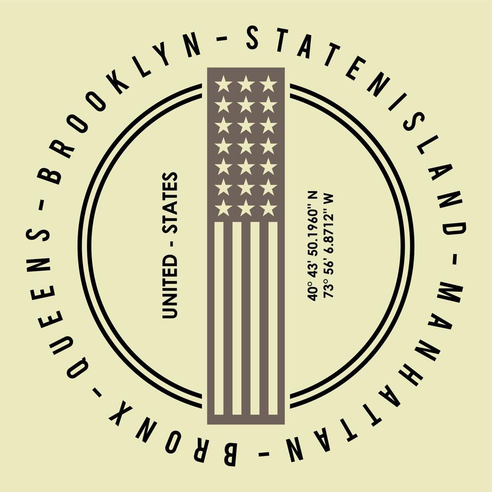 vector typography and slogan