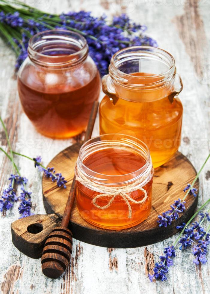 Honey and lavender photo