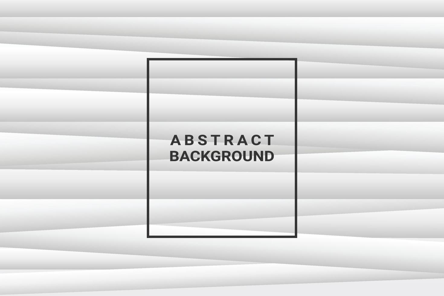 WeAbstract geometric white and gray color background vector