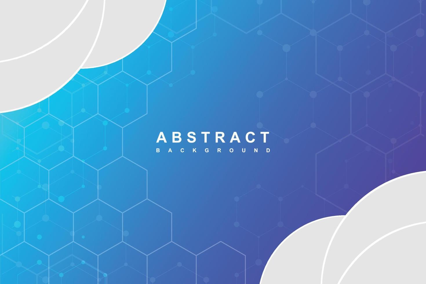 Abstract background blue and white gradient vector