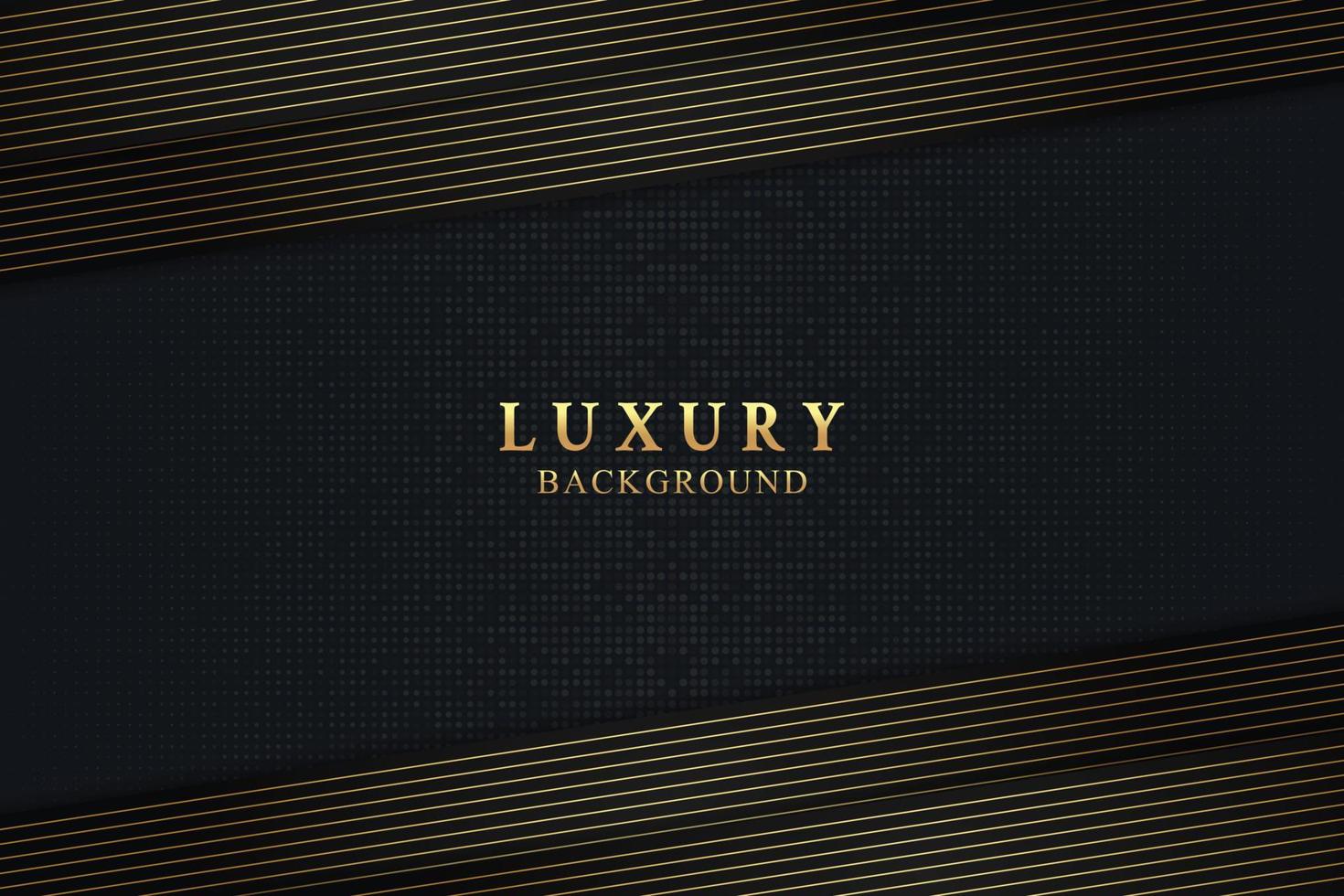 Abstract luxury background with light effect and golden lines vector