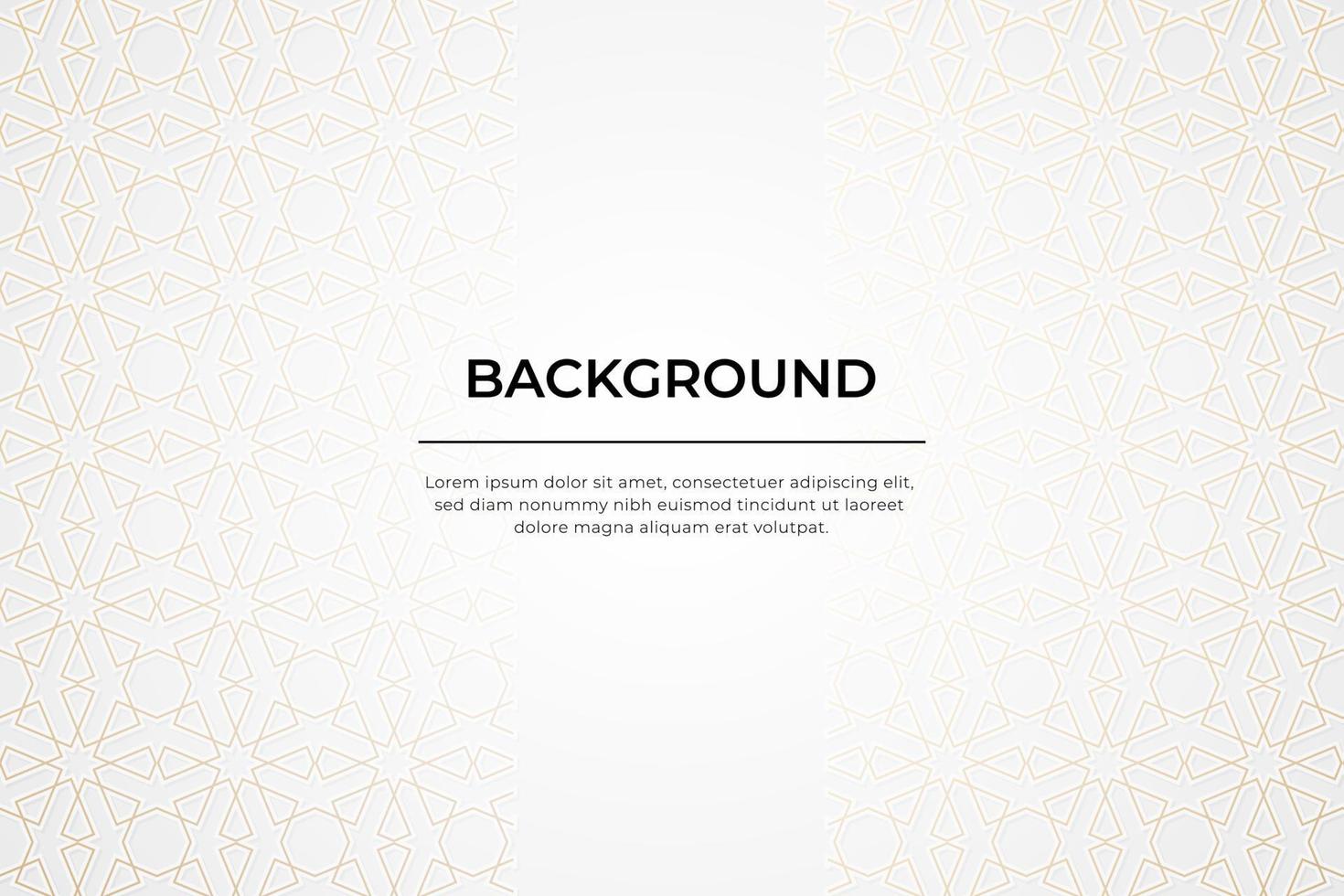 Abstract white and gray gradient background with pattern vector