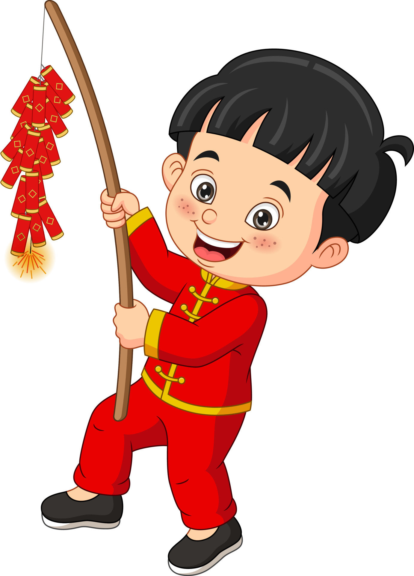 chinese boy clipart