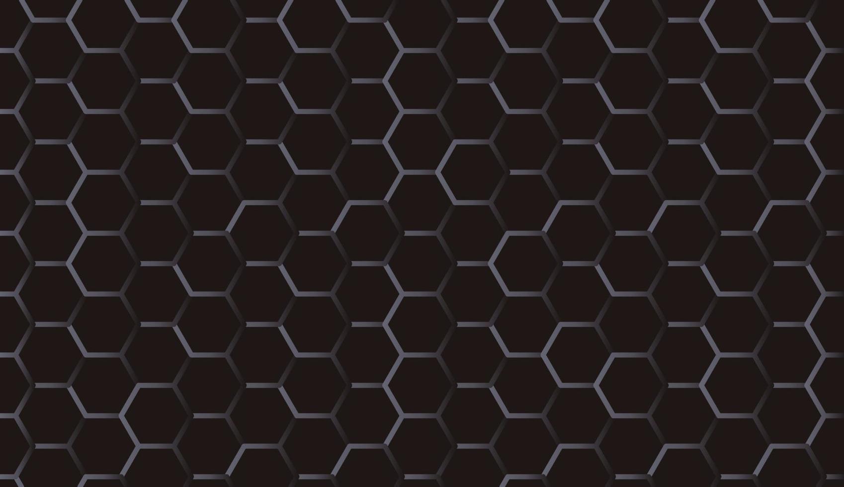 Black metal background from honeycomb, grid pattern. Graphic, geometric computer design. Vector illustration