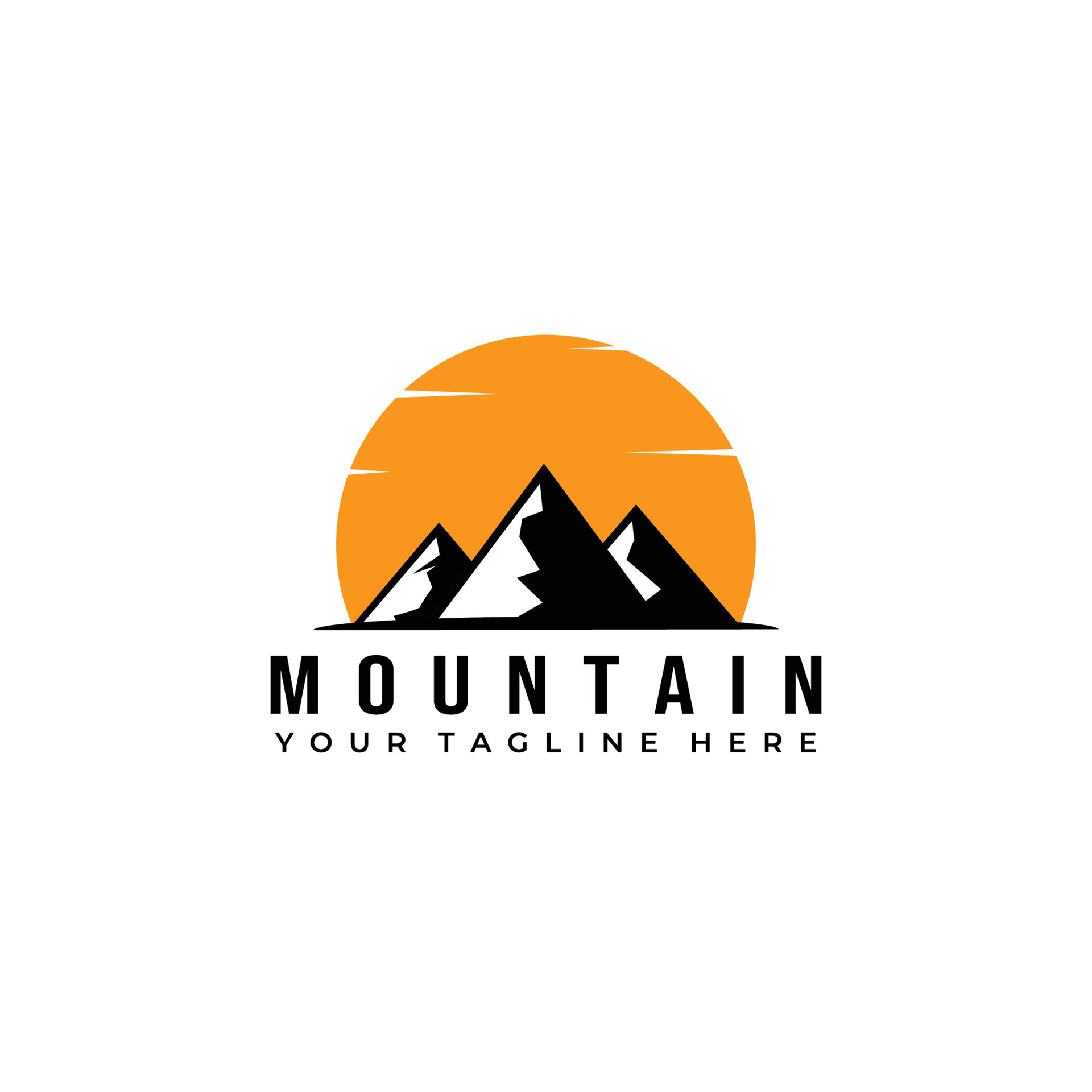 Mountain Adventure Wild Logo Vector Illustration Design Vintage Art ...