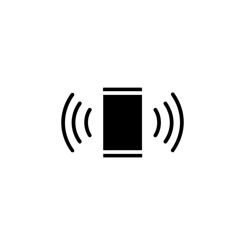 Alarm, Timer Solid Icon Vector Illustration Logo Template. Suitable For Many Purposes.