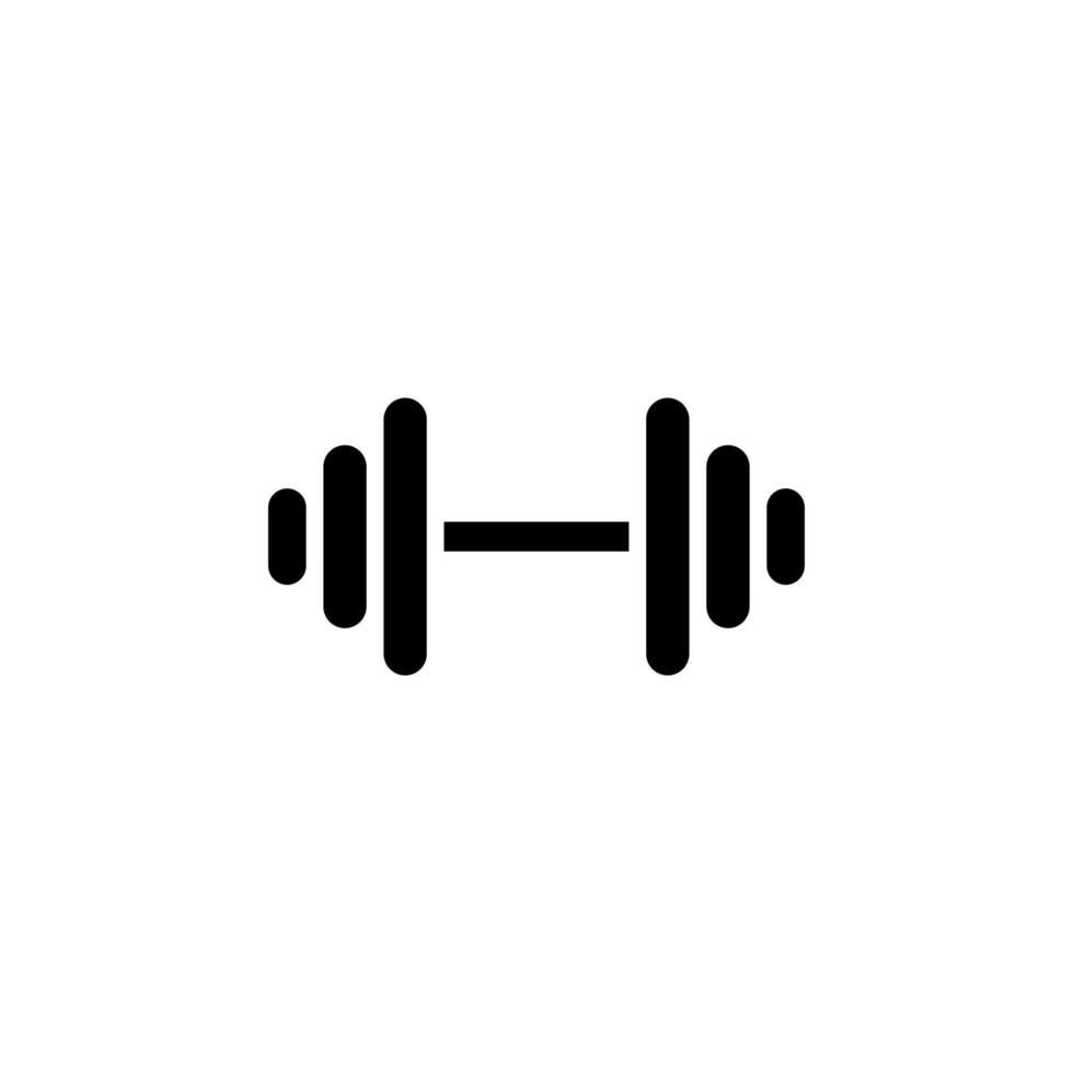 Gym, Fitness, Weight Solid Icon Vector Illustration Logo Template. Suitable For Many Purposes.